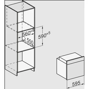 Miele H 2761 B Edelstahl - Versenkknebel, PerfectClean, FlexiClip-Vollauszug 4 Miele H 2761 B Edelstahl - Versenkknebel, PerfectClean, FlexiClip-Vollauszug - Image 4