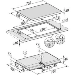 Miele KM 6523 FL (75cm Herdunabhängiges Elektrokochfeld, Flächenbündig) 5 Miele KM 6523 FL (75cm Herdunabhängiges Elektrokochfeld, Flächenbündig) -Haushalt Geschäft MieleKM6523FL 2