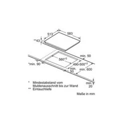 Bosch HND431CS62 - Einbau-Herd-Set (HEA533BS2 + NKN64RGA2E) -Haushalt Geschäft NKN645GA1E m