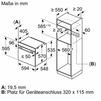 Neff B2AVG6AN0- (Einbaubackofen Mit Dampfunterstützung + Pyrolyse) 9 Neff B2AVG6AN0- (Einbaubackofen Mit Dampfunterstützung + Pyrolyse) - Image 9