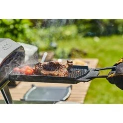 Ooni Doppelseitige Grillpfanne Aus Gusseisen - 34,6 Cm X 31,8 Cm X 5,1 Cm -Haushalt Geschäft OoniGrillpfanneGussDoppelt 1