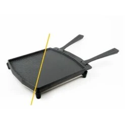 Ooni Doppelseitige Grillpfanne Aus Gusseisen - 34,6 Cm X 31,8 Cm X 5,1 Cm