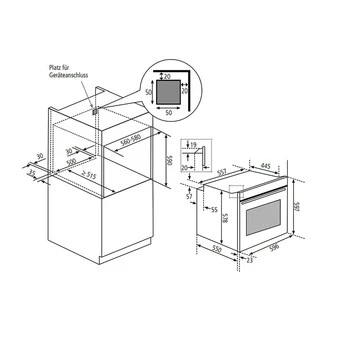 Oranier EBP9872 - Selbstreinigungs-Einbaubackofen 60cm, XL-Backraum 4 Oranier EBP9872 - Selbstreinigungs-Einbaubackofen 60cm, XL-Backraum - Image 4