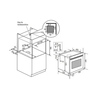Oranier EBS9936 - Einbaubackofen 60cm, XL-Backraum 4 Oranier EBS9936 - Einbaubackofen 60cm, XL-Backraum - Image 4