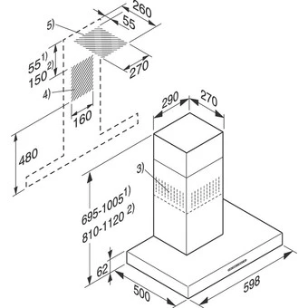 Miele PUR 68 W (60 Cm Wand-Dunstabzugshaube) 2 Miele PUR 68 W (60 Cm Wand-Dunstabzugshaube) - Image 2