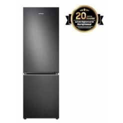 Samsung RL34C602CB1/EG - Kühl-/Gefrierkombination, 185 Cm, 344 ℓ, Premium Black Steel