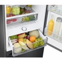 Samsung RL38C7B5BB1/EG - Kühl-/Gefrierkombination, 203 Cm, 387 ℓ, Premium Black Steel -Haushalt Geschäft RL38C7B5BB1EG 5