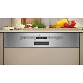 Neff S245ECS00E - Geschirrspüler Integrierbar, 60 Cm, Edelstahl, XXL 2 Neff S245ECS00E - Geschirrspüler Integrierbar, 60 Cm, Edelstahl, XXL - Image 2