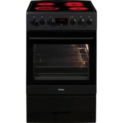 Amica SHC 11503 SM - Standherd, 50 Cm, Schwarz-matt