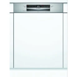 Bosch SMI4HBS00D - Teilintegrierter Geschirrspüler, 60 Cm, Edelstahl
