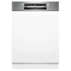 Bosch SMI4HBS19E - Teilintegrierter Geschirrspüler, 60 Cm, Edelstahl