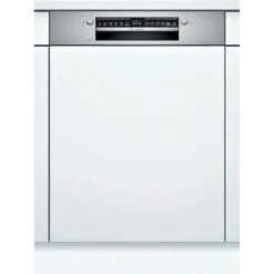 Bosch SMI4HTS31E - Integrierbarer Geschirrspüler, 60 Cm, Edelstahl