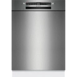 Bosch SMU4HVS00E - Unterbau-Geschirrspüler, 60 Cm, Edelstahl