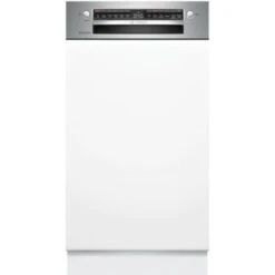 Bosch SPI6ZMS01D - Exclusiv - Teilintegrierter Geschirrspüler, 45 Cm, Edelstahl