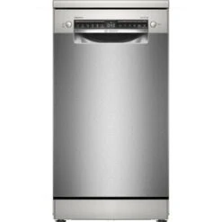 Bosch SPS4HMI49E - Freistehender Geschirrspüler, 45 Cm, Silver Inox
