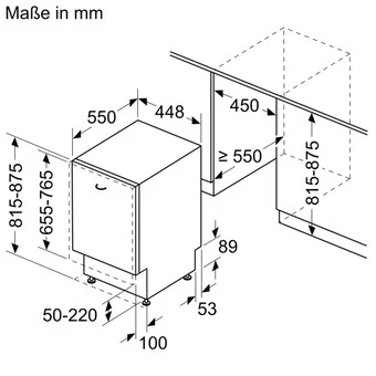 Siemens SR93EX24LE - Vollintegrierter Geschirrspüler, 45 Cm, VarioScharnier 6 Siemens SR93EX24LE - Vollintegrierter Geschirrspüler, 45 Cm, VarioScharnier - Image 6