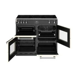 Stoves Richmond S1000 EI (Basic, Induktion, Creme) -Haushalt Geschäft STRICHS1000EiCCOpenDoors