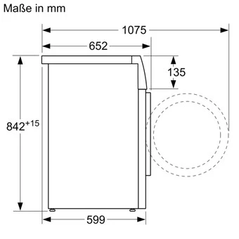 Siemens WQ41G2A90 - Extraklasse- Wärmepumpentrockner, 9kg 5 Siemens WQ41G2A90 - Extraklasse- Wärmepumpentrockner, 9kg - Image 5