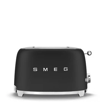 Smeg TSF01BLMEU - 50‘s Retro Style, 2-Schlitz-Toaster, Kompakt, Schwarz, Matt 1 Smeg TSF01BLMEU - 50‘s Retro Style, 2-Schlitz-Toaster, Kompakt, Schwarz, Matt