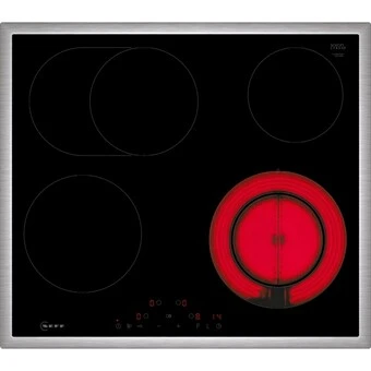 Neff T16SDF9L0 - Elektrokochfeld, 60 Cm, Schwarz, Mit Rahmen Aufliegend 1 Neff T16SDF9L0 - Elektrokochfeld, 60 Cm, Schwarz, Mit Rahmen Aufliegend