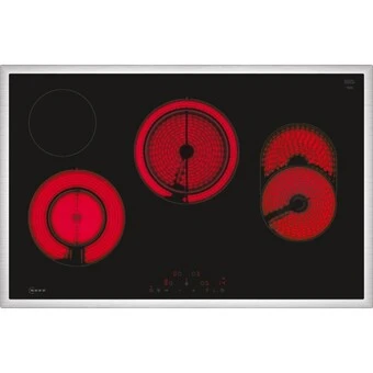 Neff T18SDH9L0 - Elektrokochfeld, 80 Cm, Schwarz, Mit Rahmen Aufliegend 1 Neff T18SDH9L0 - Elektrokochfeld, 80 Cm, Schwarz, Mit Rahmen Aufliegend