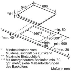 Neff TBB 3640 N (T36BB40N1) - Induktions-Kochfeld -Haushalt Geschäft T56TT60N0 m
