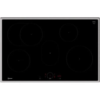 Neff T58SHF1L0 - Induktionskochfeld, 80 Cm, Schwarz, Mit Rahmen Aufliegend 1 Neff T58SHF1L0 - Induktionskochfeld, 80 Cm, Schwarz, Mit Rahmen Aufliegend