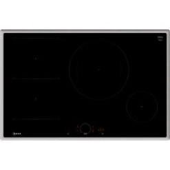 Neff T58SHS1L0 - Induktionskochfeld, 80 Cm, Schwarz, Mit Rahmen Aufliegend
