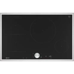 Neff T58STS1L0 - Induktionskochfeld, 80 Cm, Schwarz, Mit Rahmen Aufliegend