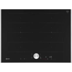 Neff T67TTX4L0 - Induktionskochfeld, 70 Cm, Schwarz, Mit Rahmen Aufliegend