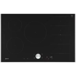 Neff T68TTV4L0 - Induktionskochfeld, 80 Cm, Schwarz, Mit Designrahmen Aufliegend