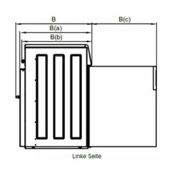 Electrolux TD6-10 / Trockner 10 Kg Compass Pro - Abluft -Haushalt Geschäft TD6 10 m2