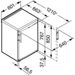 Liebherr TP 1760 Premium Tischkühlschrank, 60 Cm Breit -Haushalt Geschäft TP1764 m