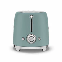 Smeg TSF01EGMEU - 50‘s Retro Style, 2-Schlitz-Toaster, Kompakt, Emerald Green -Haushalt Geschäft TSF01EGMEU 3
