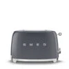 Smeg TSF01GREU -50's Retro Style, TOASTER, Slate Grey