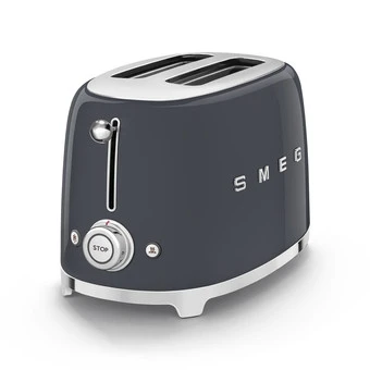 Smeg TSF01GREU -50's Retro Style, TOASTER, Slate Grey 3 Smeg TSF01GREU -50's Retro Style, TOASTER, Slate Grey - Image 3