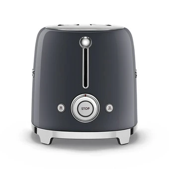 Smeg TSF01GREU -50's Retro Style, TOASTER, Slate Grey 4 Smeg TSF01GREU -50's Retro Style, TOASTER, Slate Grey - Image 4