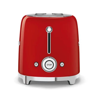 Smeg TSF01RDEU - 50‘s Retro Style, 2-Schlitz-Toaster, Kompakt, Rot 3 Smeg TSF01RDEU - 50‘s Retro Style, 2-Schlitz-Toaster, Kompakt, Rot - Image 3