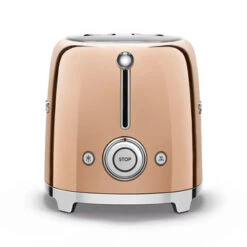 Smeg TSF01RGEU - 50's Retro Style, 2-SCHLITZ-TOASTER, KOMPAKT, Rose Gold -Haushalt Geschäft TSF01RGEU 2