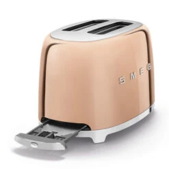 Smeg TSF01RGEU - 50's Retro Style, 2-SCHLITZ-TOASTER, KOMPAKT, Rose Gold -Haushalt Geschäft TSF01RGEU 4