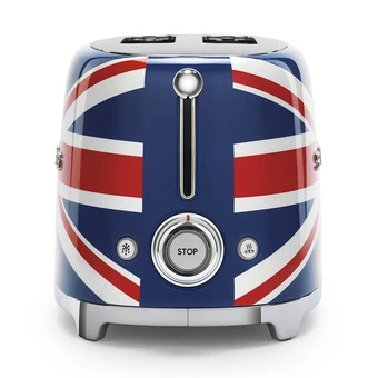 Smeg TSF01UJEU - 50's Retro Style, 2-Schlitz-Toaster, Kompakt, Union Jack 3 Smeg TSF01UJEU - 50's Retro Style, 2-Schlitz-Toaster, Kompakt, Union Jack - Image 3