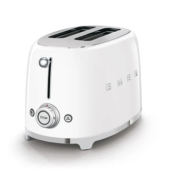 Smeg TSF01WHEU - 50‘s Retro Style, 2-Schlitz-Toaster, Kompakt, Weiß 2 Smeg TSF01WHEU - 50‘s Retro Style, 2-Schlitz-Toaster, Kompakt, Weiß - Image 2