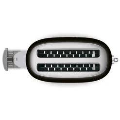 Smeg TSF02BLEU - 50‘s Retro Style, 2-Schlitz-Toaster, Lang, Schwarz -Haushalt Geschäft TSF02BLEU 2