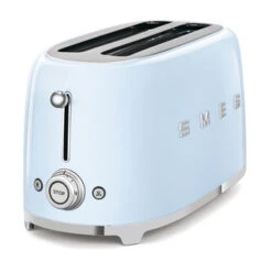 Smeg TSF02PBEU -5 0‘s Retro Style, 2-Schlitz-Toaster, Lang, Pastellblau