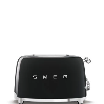 Smeg TSF03BLEU - 50`s Retro Style 4-Schlitz-Toaster, Schwarz 2 Smeg TSF03BLEU - 50`s Retro Style 4-Schlitz-Toaster, Schwarz - Image 2