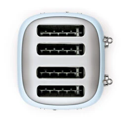 Smeg TSF03WHEU - 50`s Retro Style 4-Schlitz-Toaster, Weiß 6 Smeg TSF03WHEU - 50`s Retro Style 4-Schlitz-Toaster, Weiß -Haushalt Geschäft TSF03PBEU 1