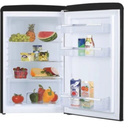 Amica VKS 15624-1 S - Vollraum-Kühlschrank, Schwarz -Haushalt Geschäft VKS15624 1S 1