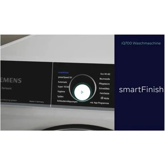 Siemens WG44B20G0 - IQ700 Waschmaschine, Frontlader 9 Kg 1400 U/min. 2 Siemens WG44B20G0 - IQ700 Waschmaschine, Frontlader 9 Kg 1400 U/min. - Image 2