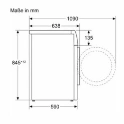 Siemens WG44B20G0 - IQ700 Waschmaschine, Frontlader 9 Kg 1400 U/min. 9 Siemens WG44B20G0 - IQ700 Waschmaschine, Frontlader 9 Kg 1400 U/min. -Haushalt Geschäft WG44B20G0 4