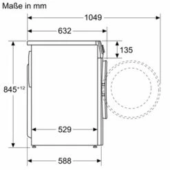 Bosch WGG04408A - Exclusiv - Frontlader, 9 Kg, 1400 U/min. -Haushalt Geschäft WGG04408A m